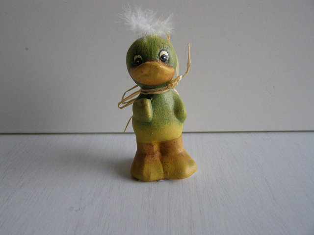 keramika - kačenka zelená 2 ks