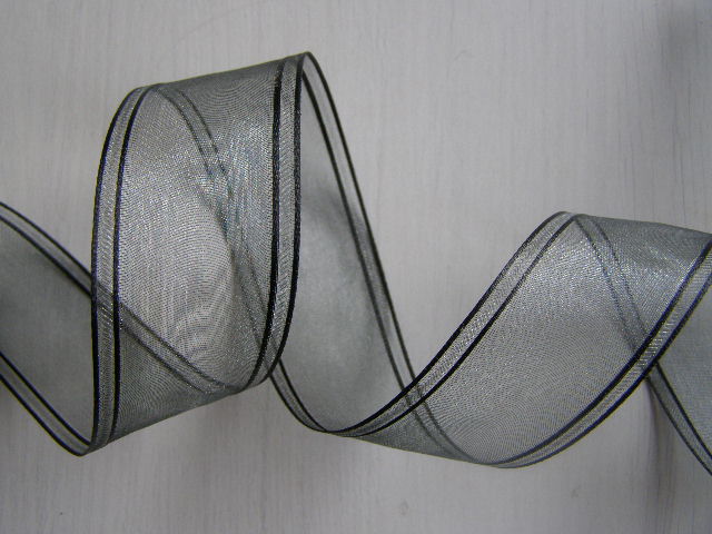 monofil - 40 mm - dvojitý okraj - černá