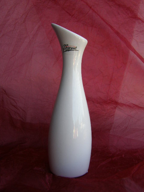 váza kulatá - šikmé hrdlo 20 cm