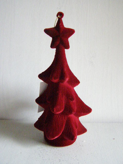 semišový stromek - vínový