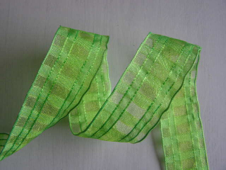 monofil - 40 mm - mřížka - zelená