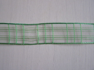 monofil - 25 mm - jemná mřížka - zelená