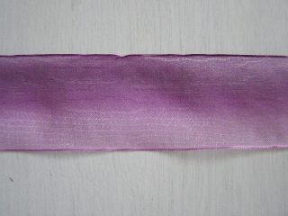 monofil s drátem - 40 mm - duhová fialová