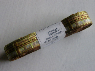 monofil - 15 mm x 10 m - mřížka hnědozelená